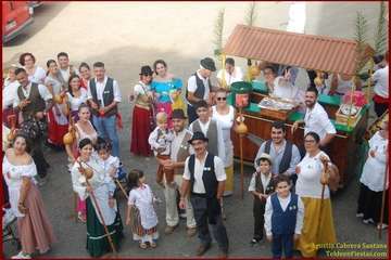 Romería popular y actos para los más pequeños en Lomo Cementerio/Agustín Cabrera y TA.